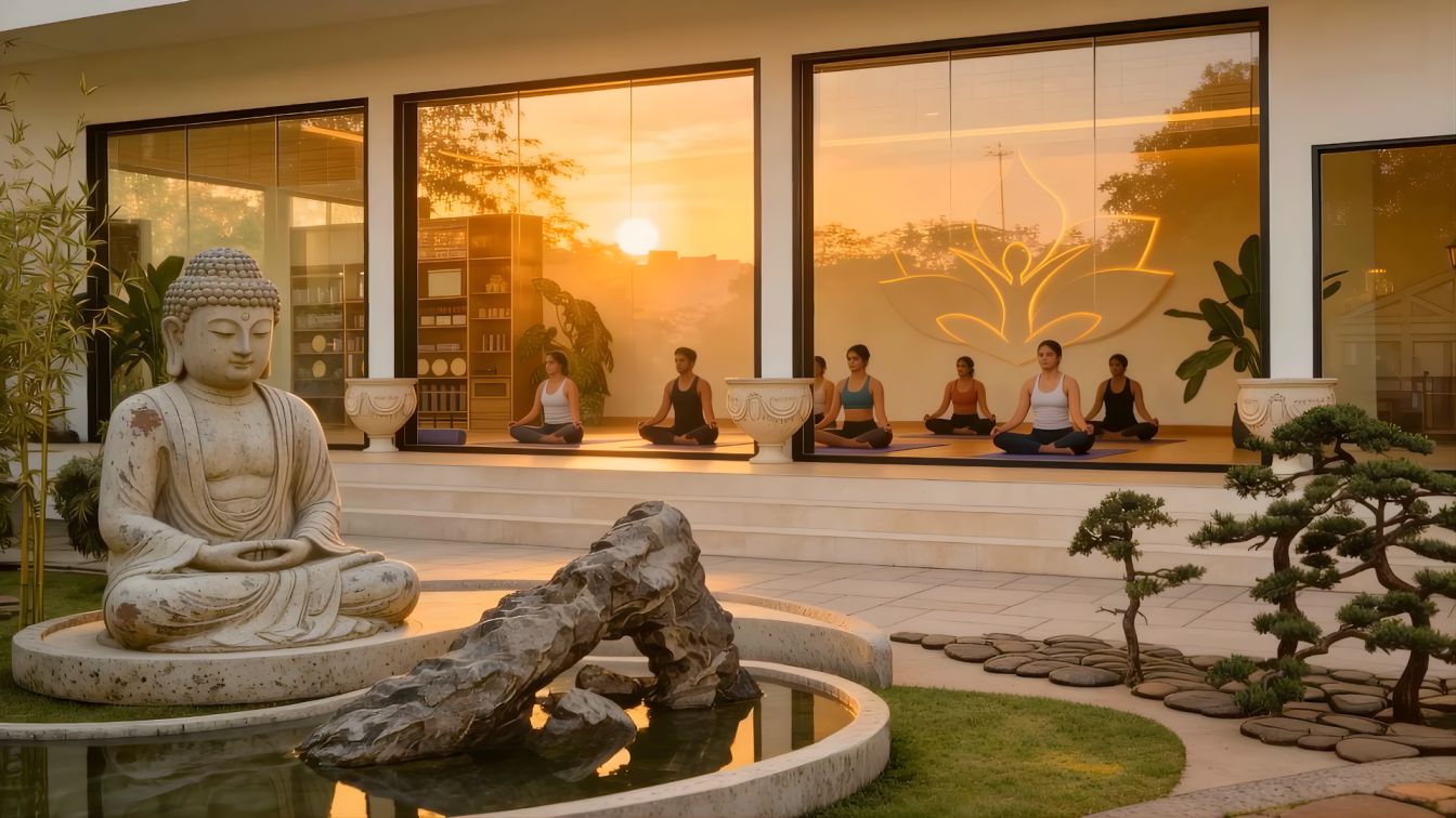 Outdoor Yoga Deck
